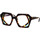 Zegarki & Biżuteria  okulary przeciwsłoneczne Kuboraum Occhiali Da Vista  T8 DT-OP Brązowy