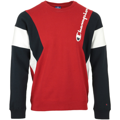 tekstylia Męskie Bluzy Champion Crewneck Sweatshirt Czerwony
