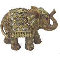 Dom Statuetki i figurki  Signes Grimalt Postać Słonia Złoty