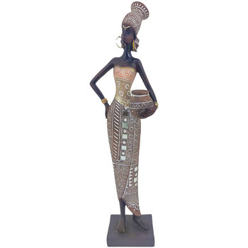 Dom Statuetki i figurki  Signes Grimalt Postać Afrykańska Brązowy