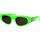 Zegarki & Biżuteria  Damskie okulary przeciwsłoneczne Balenciaga Occhiali da Sole  Dynasty BB0095S 009 Zielony