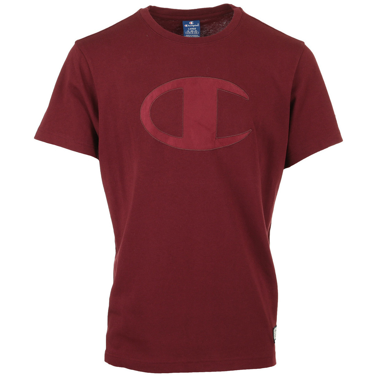 tekstylia Męskie T-shirty z krótkim rękawem Champion Crewneck T-Shirt Czerwony