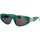 Zegarki & Biżuteria  Damskie okulary przeciwsłoneczne Balenciaga Occhiali da Sole  Dynasty BB0095S 005 Zielony