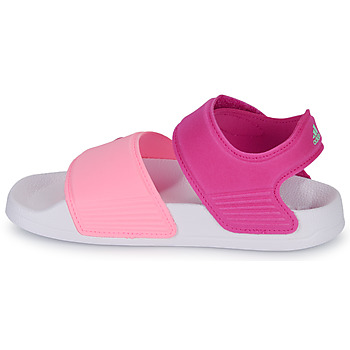 Adidas Sportswear ADILETTE SANDAL K Różowy / Biały
