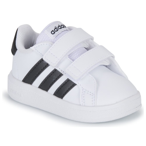 Buty Dziecko Trampki niskie Adidas Sportswear GRAND COURT 2.0 CF Biały / Czarny