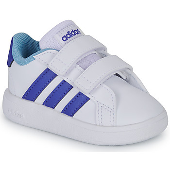 Buty Dziecko Trampki niskie Adidas Sportswear GRAND COURT 2.0 CF Biały / Niebieski