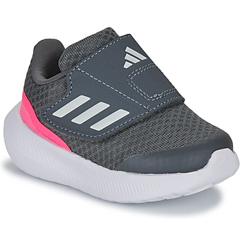 Buty Dziewczynka Bieganie / trail Adidas Sportswear RUNFALCON 3.0 AC I Szary / Różowy