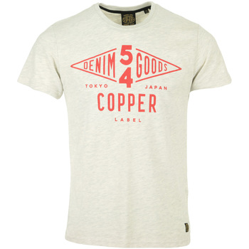 tekstylia Męskie T-shirty z krótkim rękawem Superdry Copper Label Tee Szary