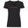 tekstylia Damskie T-shirty z krótkim rękawem Emporio Armani T-SHIRT V NECK Czarny