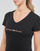 tekstylia Damskie T-shirty z krótkim rękawem Emporio Armani T-SHIRT Czarny