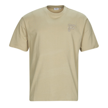 tekstylia Męskie T-shirty z krótkim rękawem Fila BROVO OVERSIZED TEE Beżowy