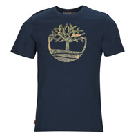 tekstylia Męskie T-shirty z krótkim rękawem Timberland SS Tree Logo Seasonal Camo Tee Marine