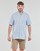 tekstylia Męskie Koszule z krótkim rękawem Timberland SS Mill River Linen Shirt Slim Niebieski / Ciel