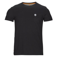 tekstylia Męskie T-shirty z krótkim rękawem Timberland SS Dunstan River Pocket Tee Slim Czarny