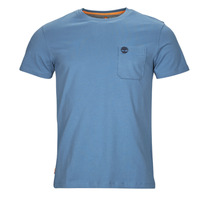 tekstylia Męskie T-shirty z krótkim rękawem Timberland SS Dunstan River Pocket Tee Slim Niebieski