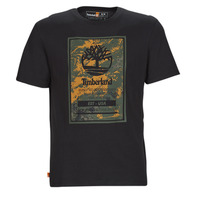 tekstylia Męskie T-shirty z krótkim rękawem Timberland SS Printed Logo Tee (Authentic) Czarny