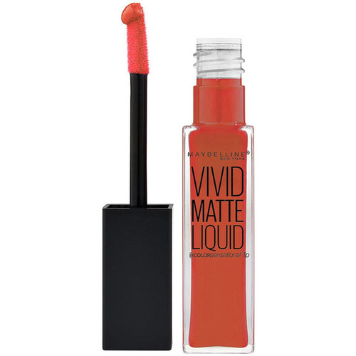 uroda Damskie Pomadki  Maybelline New York Vivid Matte Liquid Lipstick - 25 Orange Shot Pomarańczowy