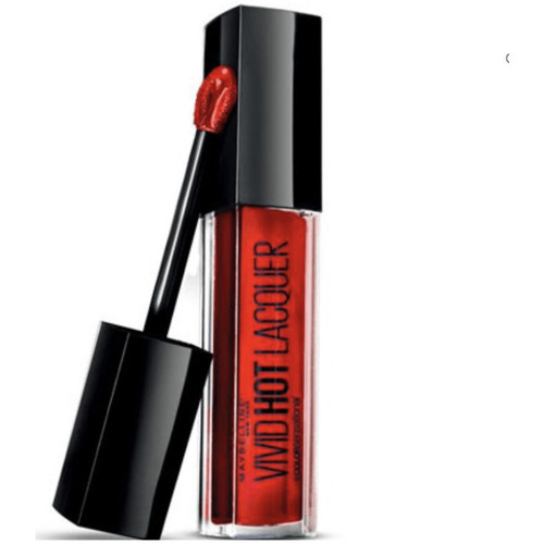 uroda Damskie Pomadki  Maybelline New York Vivid Hot Lacquer Lipstick - 70 So Hot Czerwony
