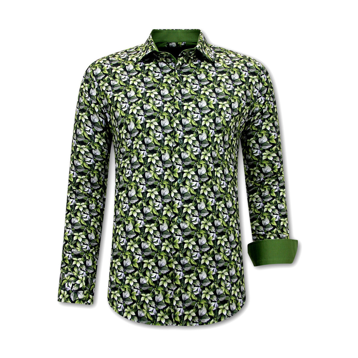tekstylia Męskie Koszule z długim rękawem Gentile Bellini 140085320 Zielony