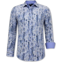 tekstylia Męskie Koszule z długim rękawem Gentile Bellini 140085389 Niebieski