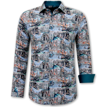 tekstylia Męskie Koszule z długim rękawem Gentile Bellini 140085479 Wielokolorowy