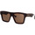 Zegarki & Biżuteria  Męskie okulary przeciwsłoneczne Gucci Occhiali da Sole  GG0962S 011 Brązowy