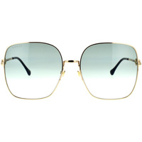 Zegarki & Biżuteria  Damskie okulary przeciwsłoneczne Gucci Occhiali da Sole  GG0879S 003 Złoty