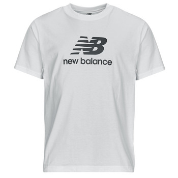 tekstylia Męskie T-shirty z krótkim rękawem New Balance MT31541-WT Biały