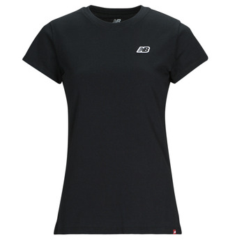 tekstylia Damskie T-shirty z krótkim rękawem New Balance WT23600-BK Czarny