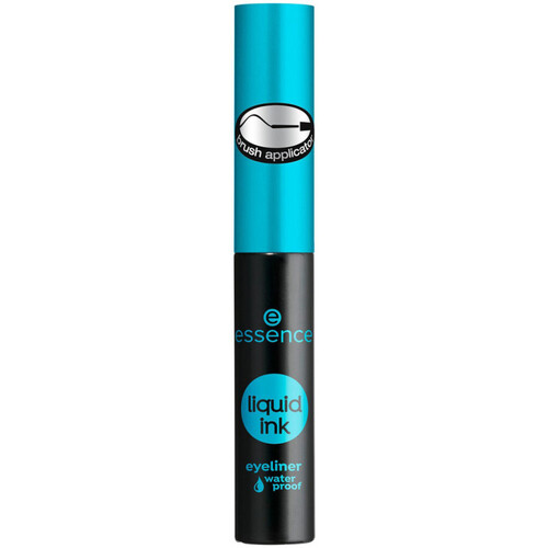 uroda Damskie Eyelinery  Essence Liquid Waterproof Ink Eyeliner - 01 Black Czarny