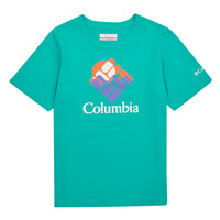 tekstylia Dziecko T-shirty z krótkim rękawem Columbia Valley Creek Short Sleeve Graphic Shirt Niebieski