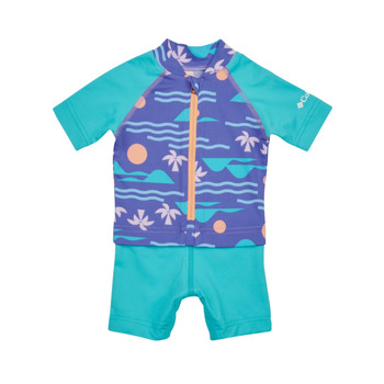 tekstylia Chłopiec Kostiumy / Szorty kąpielowe Columbia Sandy Shores Sunguard Suit Fioletowy / Niebieski