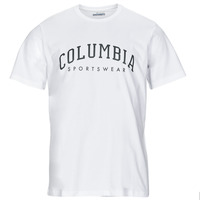 tekstylia Męskie T-shirty z krótkim rękawem Columbia Rockaway River Graphic SS Tee Biały