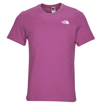 tekstylia Męskie T-shirty z krótkim rękawem The North Face S/S Redbox Tee Fioletowy