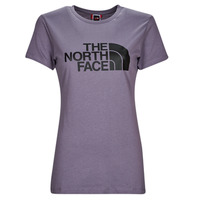 tekstylia Damskie T-shirty z krótkim rękawem The North Face S/S Easy Tee Fioletowy