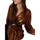 tekstylia Damskie Sukienki długie Sfizio 22FA6825COCKTAIL Brązowy