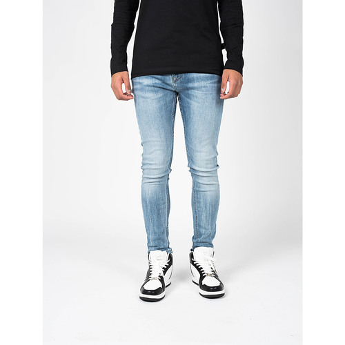 tekstylia Męskie Spodnie z pięcioma kieszeniami Pepe jeans PM2062494 | Mason Cloud Niebieski