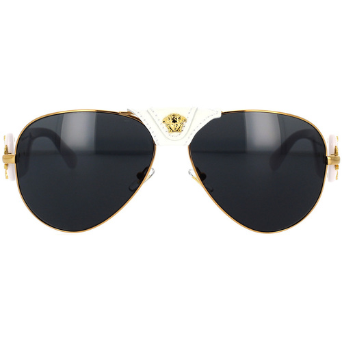 Zegarki & Biżuteria  okulary przeciwsłoneczne Versace Occhiali da Sole  VE2150Q 134187 Złoty