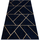 Dom Dywany Rugsx Dywan EMERALD ekskluzywny 1012 glamour, stylowy ge 140x190 cm Niebieski
