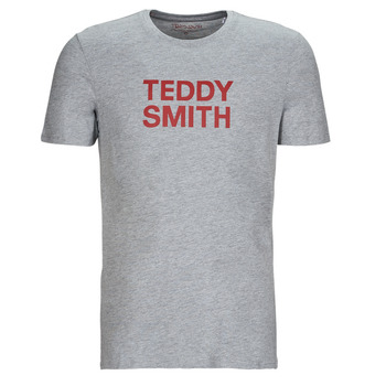 tekstylia Męskie T-shirty z krótkim rękawem Teddy Smith TICLASS Szary