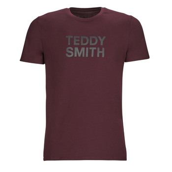 tekstylia Męskie T-shirty z krótkim rękawem Teddy Smith TICLASS Bordeaux