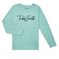 tekstylia Chłopiec T-shirty z długim rękawem Teddy Smith T-EVAN ML JR Niebieski / Clair