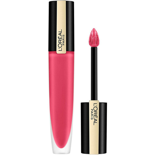 uroda Damskie Pomadki  L'oréal Signature Matte Liquid Lipstick - 128 I Decide Różowy