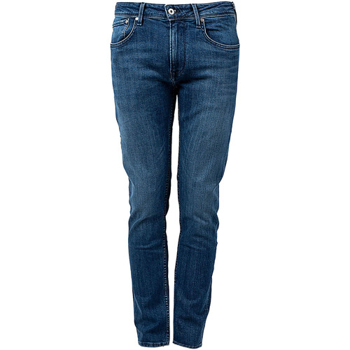 tekstylia Męskie Spodnie z pięcioma kieszeniami Pepe jeans PM201649IY92 | M11_116 Niebieski