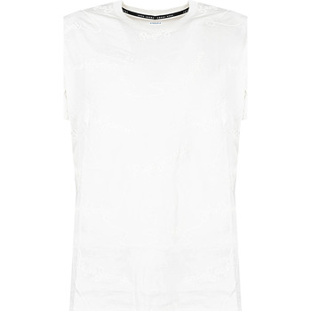 tekstylia Męskie T-shirty z krótkim rękawem Pepe jeans PM508544 | Saschate Biały