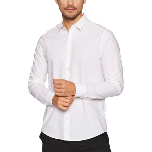 tekstylia Męskie Koszule z długim rękawem Calvin Klein Jeans J30J319065 Biały