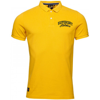 tekstylia Męskie T-shirty i Koszulki polo Superdry Vintage superstate Żółty