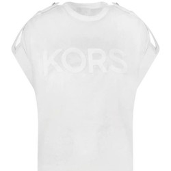 tekstylia Damskie T-shirty i Koszulki polo MICHAEL Michael Kors MR350XK97J Biały