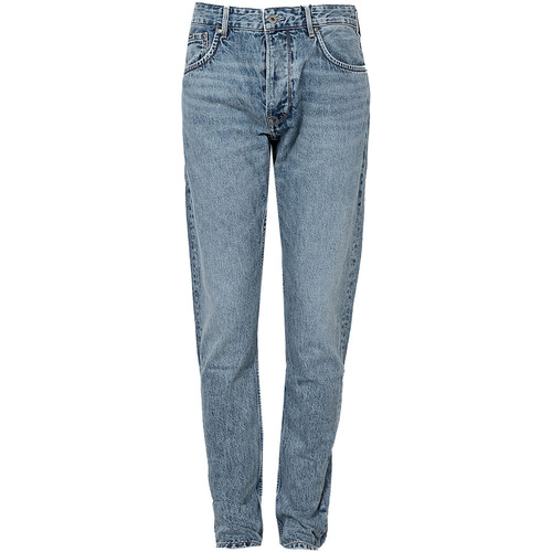 tekstylia Męskie Spodnie z pięcioma kieszeniami Pepe jeans PM206317NB64 | Callen Crop Niebieski
