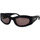 Zegarki & Biżuteria  okulary przeciwsłoneczne McQ Alexander McQueen Occhiali da Sole  MQ0385S 001 Czarny